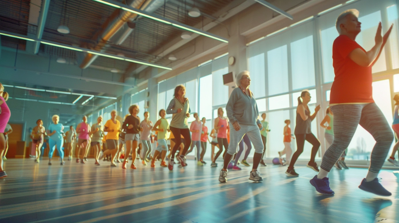 Групове заняття в залі